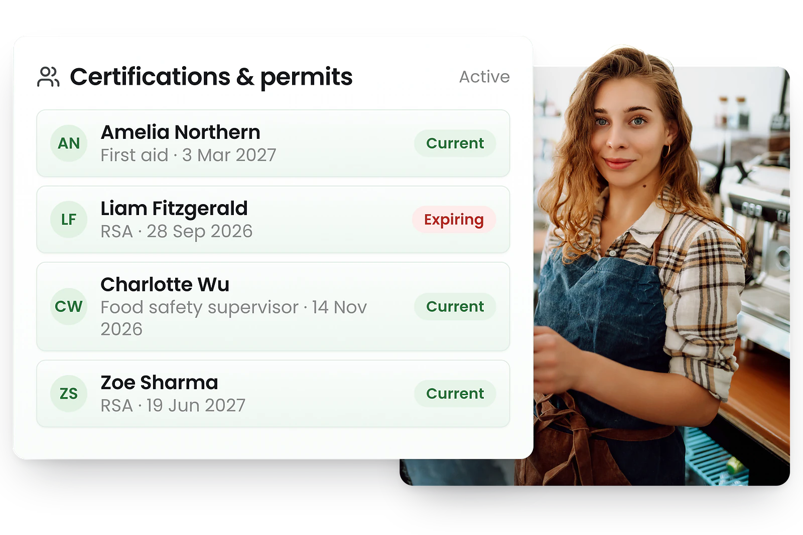 RosterElf HR Tools - Certifications, policies & procedures