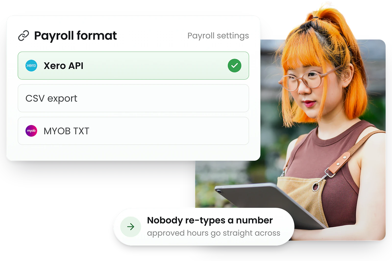 RosterElf Payroll - Eliminate manual data entry