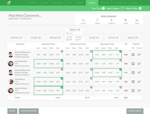 New Look Payroll Is Live!