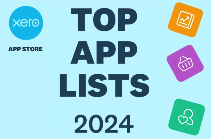 Top Xero Apps 2024 badge highlighting RosterElf as a leading rostering solution.